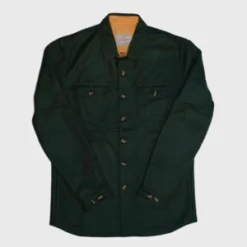 DehenCrissman Wool Overshirt - Pine