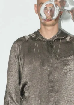 D'HEYGEREChain Necklace Earrings - Silver/Green -Norse Projects Sales D HEYGERE Chain Necklace Earrings Silver Green 20230625053838