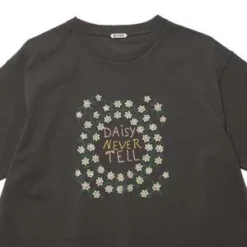 BODEDAISY NEVER TELL TEE - CHARCOAL -Norse Projects Sales DAISY NEVER TELL TEE CHARCOAL 20231012000029 3