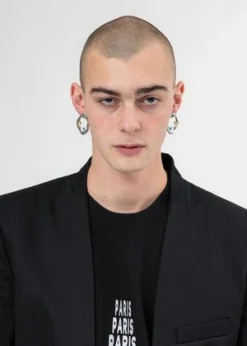 DEPARTMENTColour Cell Division Earring - White Gold