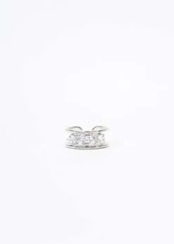 DEPARTMENTFour Rhinestones Ring - Silver