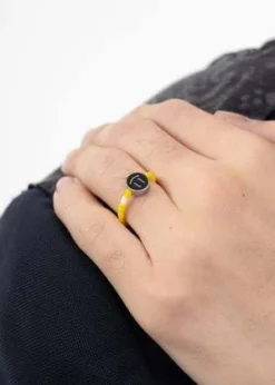 DEPARTMENTSmily Face Beaded Ring - Black/Mix -Norse Projects Sales DEPARTMENT Smily Face Beaded Ring Black Mix 20221114181523