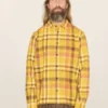 YMCDean Wool Shirt - Yellow Multi