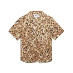 Wax LondonDidcot S/S Shirt - Cheetah