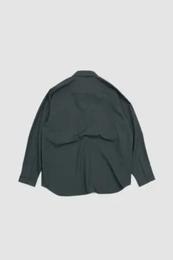 Still By HandDouble Pocket Raglan Shirt - Teal Blue -Norse Projects Sales Double Pocket Raglan Shirt Teal Blue 20230828215443