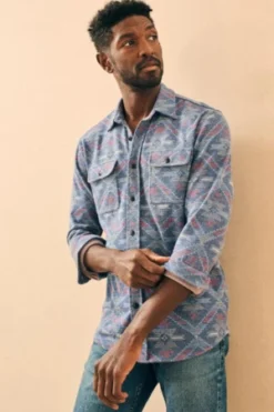 Faherty BrandDoug Good Feather Legend Sweater Shirt -Norse Projects Sales Doug Good Feather Legend Sweater Shirt 20231020134633