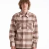 Saturdays NYCDriessen Flannel Overshirt - Strawberry
