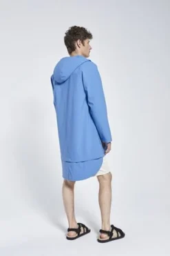 Ducktail RainwearRecycled Materials City Raincoat - Ocean Blue -Norse Projects Sales Ducktail Rainwear Recycled Materials City Raincoat Ocean Blue 20220701113102