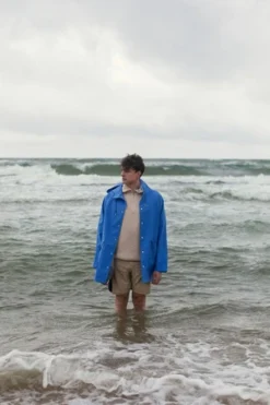 Ducktail RainwearRecycled Materials City Raincoat - Ocean Blue -Norse Projects Sales Ducktail Rainwear Recycled Materials City Raincoat Ocean Blue 20220701113106