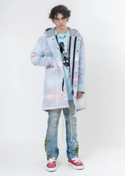 EVAEBlack Lux Smiley Cloud Necklace - Blue -Norse Projects Sales EVAE Black Lux Smiley Cloud Necklace 20201224093501 2