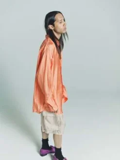 Edward CumingLining Easy Pocket Shirt - Orange -Norse Projects Sales Edward Cuming Lining Easy Pocket Shirt Orange 20230505022105