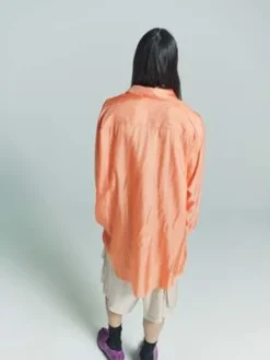 Edward CumingLining Easy Pocket Shirt - Orange -Norse Projects Sales Edward Cuming Lining Easy Pocket Shirt Orange 20230505022107