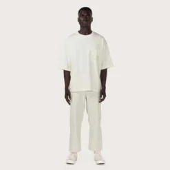 Honor The GiftEmbroidered Pocket Tee - Cream