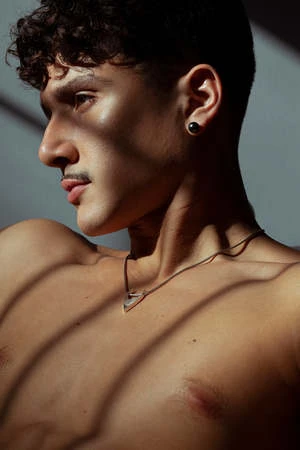 FANGLogo Snake Chain Necklace - Sterling Silver 4 FANGLogo Snake Chain Necklace - Sterling Silver - Image 4