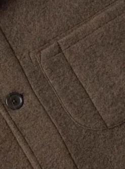 Universal WorksWool Fleece Field Jacket - Brown -Norse Projects Sales Field Jacket Wool Fleece 20221229213837 1