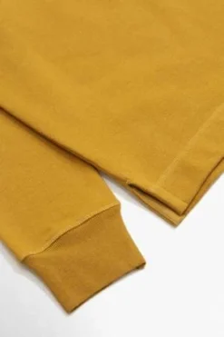Margaret HowellFlat Hem Sweatshirt Dry Brushed Loopback - Mustard -Norse Projects Sales Flat Hem Sweatshirt Dry Brushed Loopback Mustard 20220929184818 1