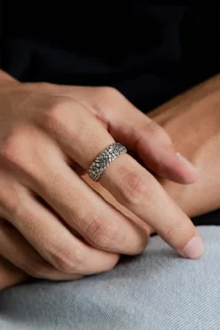 MAPLEFloral Band - Silver 925