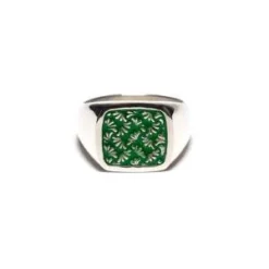 MAPLEFloral Signet Ring