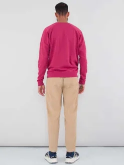 FOLKFolk Rivet Sweatshirt - Pomegranate -Norse Projects Sales Folk Rivet Sweatshirt in Pomegranate 20230728141340 2