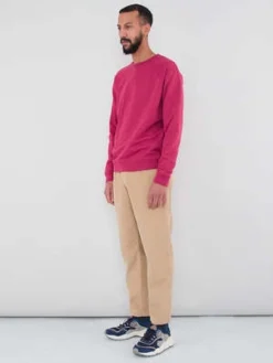 FOLKFolk Rivet Sweatshirt - Pomegranate -Norse Projects Sales Folk Rivet Sweatshirt in Pomegranate 20230728141340 3