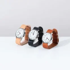 Foxtrot StudioSimple Watch - Cognac -Norse Projects Sales Foxtrot Studio Simple Watch Cognac 20210828174626