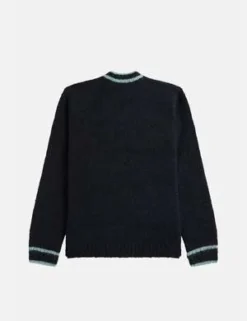 Fred PerryAlpaca Blend Crew Neck Jumper - Navy Blue -Norse Projects Sales Fred Perry Crew Neck Jumper Alpaca Blend Navy Blue 20230125143645 2