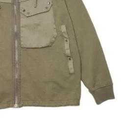 Ten CGARMENT DYED ZIP UP HOODIE - OLIVE -Norse Projects Sales GARMENT DYED ZIP UP HOODIE OLIVE 20231011190855 1