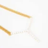 Y/projectPearl Maxi Y Necklace - Gold