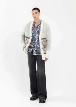 Martine RoseCREATURE HAWAIIAN SHIRT - GREY -Norse Projects Sales GREY CREATURE HAWAIIAN SHIRT 20230917185227