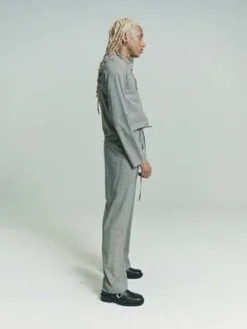 Gabriela Coll GarmentsLoro Piana Fine Wool Zipper Jacket - Grey Melange -Norse Projects Sales Gabriela Coll Garments Loro Piana Fine Wool Zipper Jacket Grey Melange 20230509225329