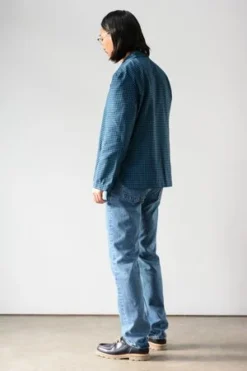 BODEGingham Work Shirt - Black/Blue 14 BODEGingham Work Shirt - Black/Blue -Norse Projects Sales Gingham Work Shirt Black Blue 20211218021304 1