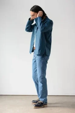 BODEGingham Work Shirt - Black/Blue 17 BODEGingham Work Shirt - Black/Blue -Norse Projects Sales Gingham Work Shirt Black Blue 20211218021305 1