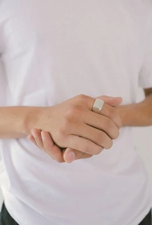 Wolf CircusGino Ring - Sterling Silver 1 Wolf CircusGino Ring - Sterling Silver