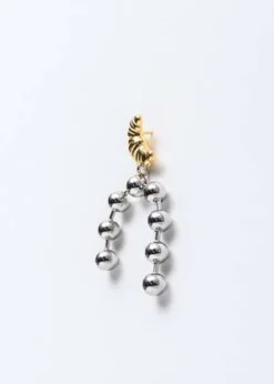 DEPARTMENTGold And Silver Balls Earring - Brass/Silver -Norse Projects Sales Gold And Silver Balls Earring Single 20230412111517 2