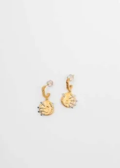 MARSEVENsingle Coin Earring - Gold -Norse Projects Sales Gold Coin Earring Single 20230301183123 2