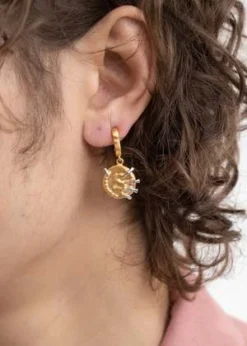 MARSEVENsingle Coin Earring - Gold -Norse Projects Sales Gold Coin Earring Single 20230301183123