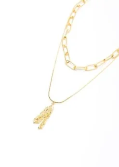 DEPARTMENTDepartment Piaomiao Necklace Set - Gold