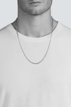 MiansaiGold Vermeil 3mm Cuban Chain Necklace - Gold