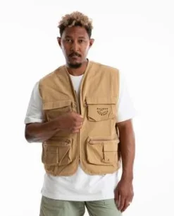 MALBON GOLFGolf & Tackle Utility Vest - Tan -Norse Projects Sales Golf Tackle Utility Vest 20230831055703 1