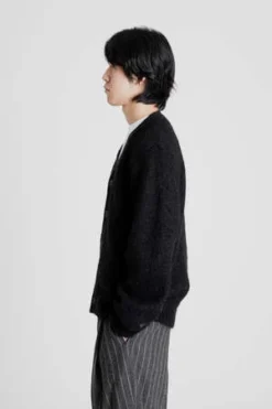 AMOMENTOGrandpa Cardigan - Black -Norse Projects Sales Grandpa Cardigan Black 20231018021237 1