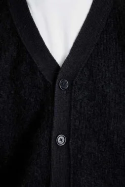 AMOMENTOGrandpa Cardigan - Black -Norse Projects Sales Grandpa Cardigan Black 20231018021237 2