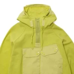 Ten CHALF ZIP HOODIE - ABSINTHE GREEN -Norse Projects Sales HALF ZIP HOODIE ABSINTHE GREEN 20231011190914 1