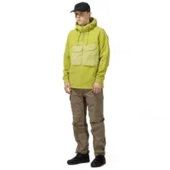 Ten CHALF ZIP HOODIE - ABSINTHE GREEN