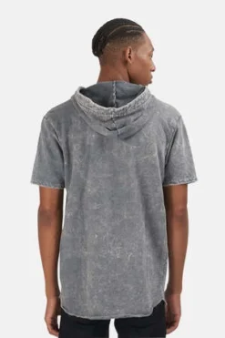 Blue&CreamHampton Nights Short Sleeve Hoodie - Grey Mineral -Norse Projects Sales Hampton Nights Short Sleeve Hoodie Grey Mineral 20220811073310