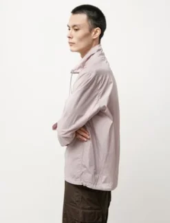 AuraleeHigh Count Light Nylon Half Zip Pullover - Light Purple -Norse Projects Sales High Count Light Nylon Half Zip Light Purple 20210419083211 2