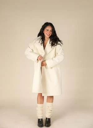 HisoItalian Wool Jacket - Ivory 1 HisoItalian Wool Jacket - Ivory