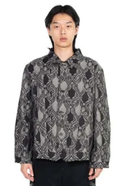 Professor.EInfiniti Pleats Coach Jacket - Eacquard