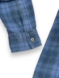 John ElliottSILVERADO PANELED FLANNEL - Blue 14 John ElliottSILVERADO PANELED FLANNEL - Blue -Norse Projects Sales John Elliott SILVERADO PANELED FLANNEL Blue 20231004212855 1