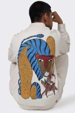 KardoGOND BODHI JACKET - HAND PAINTED -Norse Projects Sales KARDO GOND BODHI JACKET HAND PAINTED 20230914010701