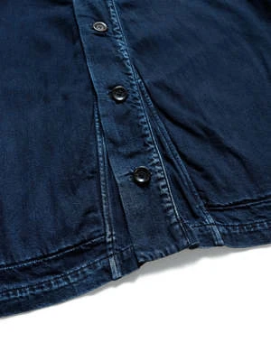 Kapital8ozIDG Denim TIGER JUDDBHAN Shirt - Indigo 4 Kapital8ozIDG Denim TIGER JUDDBHAN Shirt - Indigo - Image 4